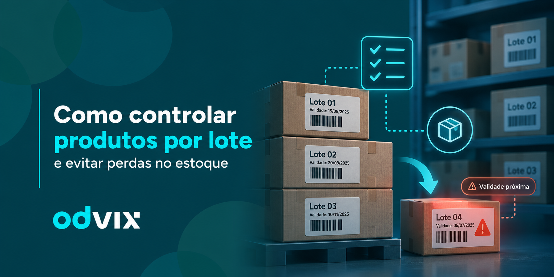 Como controlar produtos por lote e evitar perdas no estoque